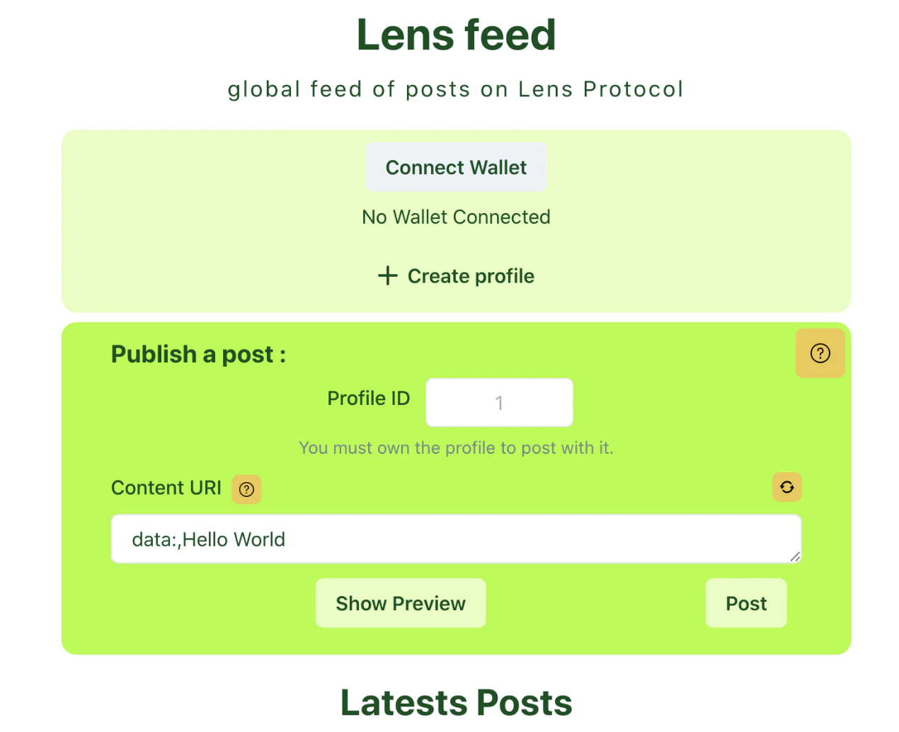 
      Web3社交协议Lens Protocol测试教程