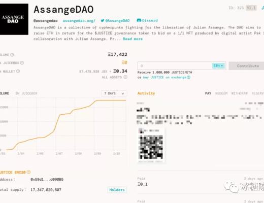 
      解救阿桑奇我懂 但为什么要用DAO？