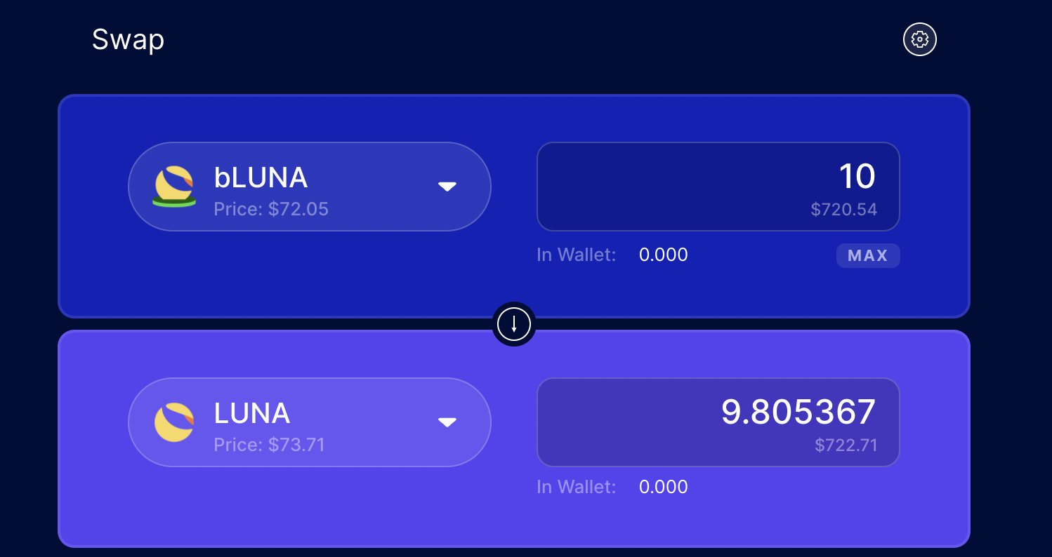 五种LUNA衍生品 哪种质押收益最高?