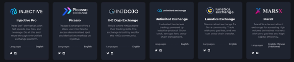 
      Injective：DeFi市场的可互操作交换基础设施协议