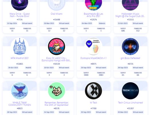 Web3中 一种全新的NFT记录方式正在改变我们的生活——POAP!