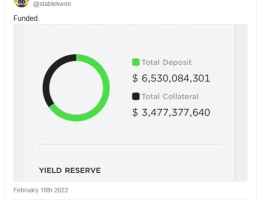 储备资金不断注入 Terra对Anchor的“溺爱养成”注定失败?