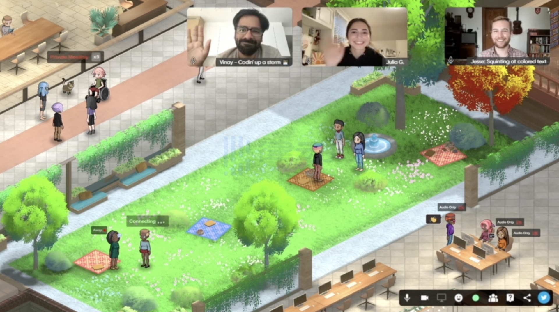 
      Gather：FTX 都在使用的会议平台