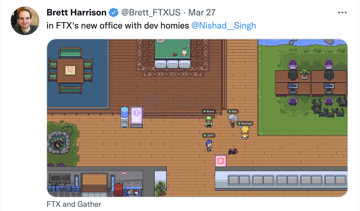 
      Gather：FTX 都在使用的会议平台