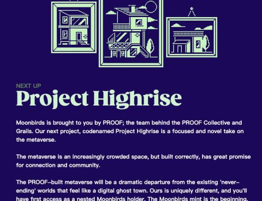 
      下一个NFT蓝筹？Moonbirds为何能以2.5 ETH高价公售