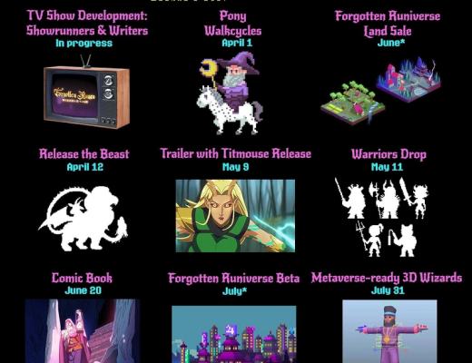 
      即将推出的元宇宙游戏Forgotten Runiverse出售虚拟土地募资