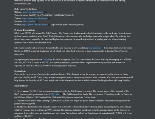 Silo Finance:独立优势革新借贷市场新范式