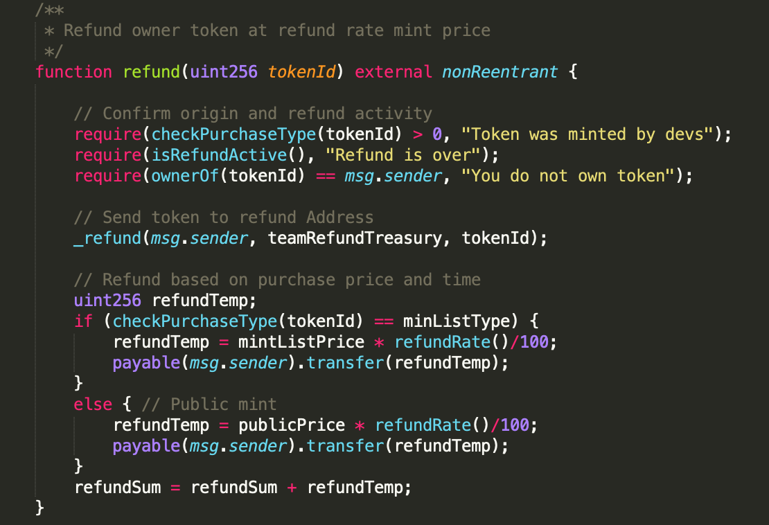 
      一文了解防止项目方卷款跑路的新合约标准 ERC721R