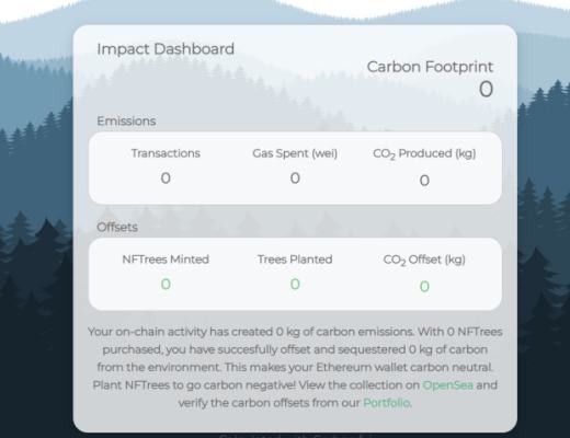 
      金色观察 | 以社会利益优先的NFT项目：NFTrees如何抵消碳排放