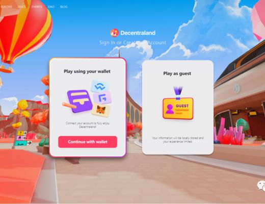 
      在Decentraland体验虚拟世界的平行人生