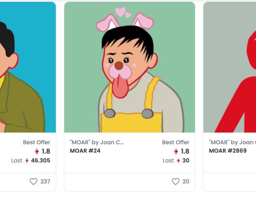 金色观察|Animoca Brands创始人豪掷30ETH:MOAR NFT成长路线