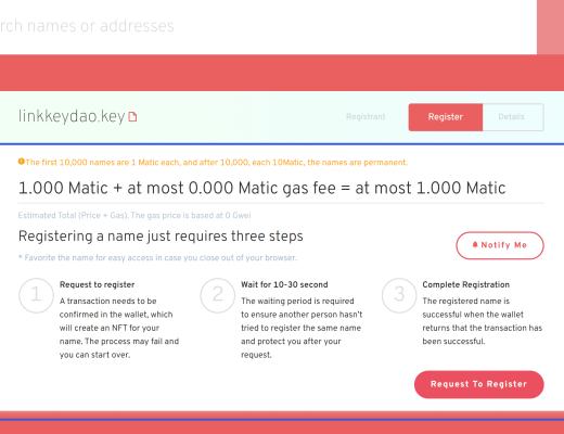 金色观察|一文读懂LinkKey(附SNS注册教程)