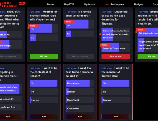 FindTruman:第一个剧本杀元宇宙