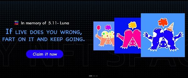 “华语NFT共识联盟”发行Farty Bear(放屁熊)NFT 纪念Luna闪崩事件