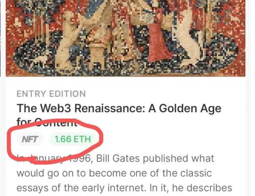 
      这个Web3版的“公众号” 能成为内容创业者的“理想国”吗？