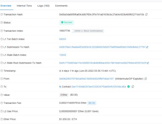 
      金色前哨｜2000万OP因何被盗 来看看链上细节