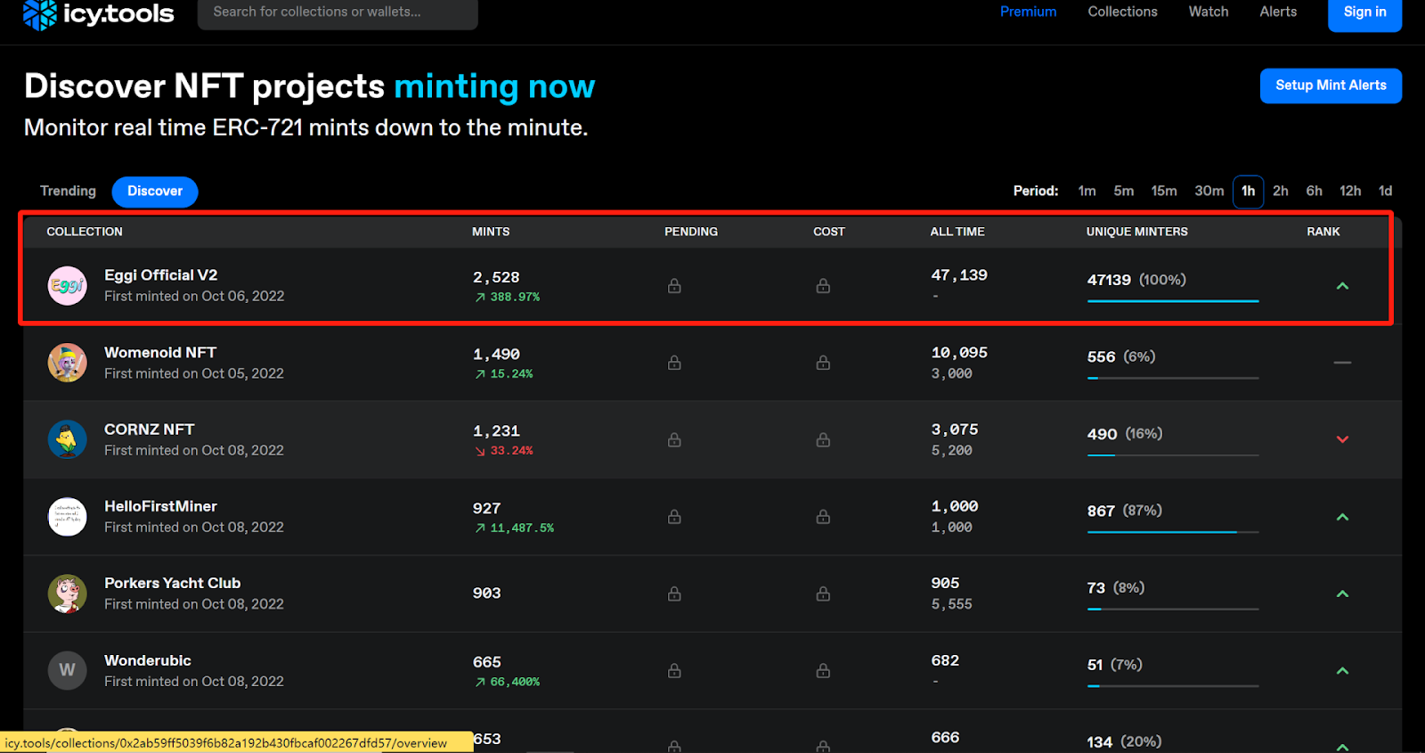 
      大热门项目Eggi数据详解