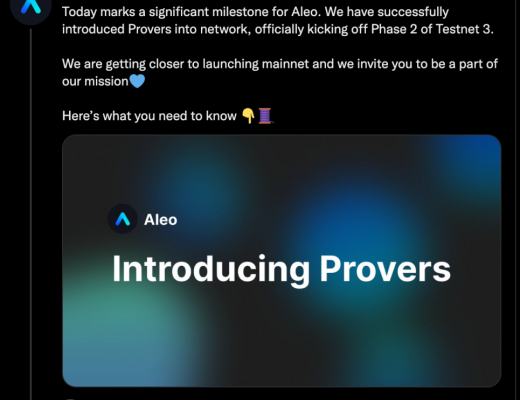 
      Aleo testnet3第二阶段来了？普通用户如何享“熊市之光”Aleo红利？