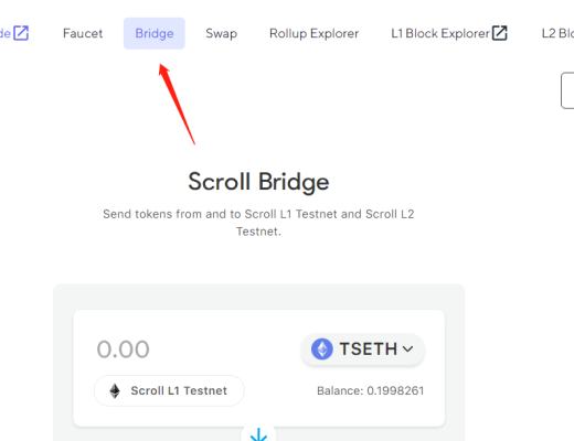 
      融资3000万美金Scroll测试教程