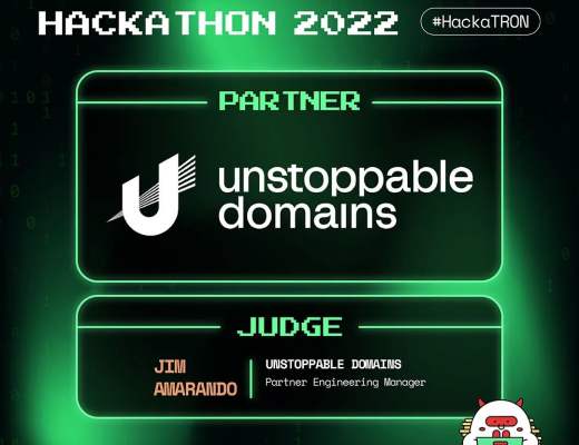 
      社区生态 | Unstoppable Domains成为2022波场黑客松大赛第三季合作伙伴