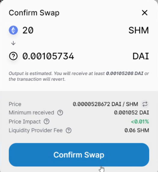 
      Shardeum生态项目Global Swap测试网交互教程