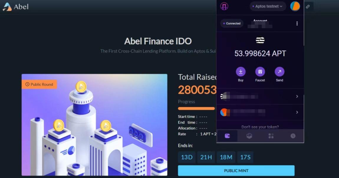 
      Abel Finance测试网 2.0教程