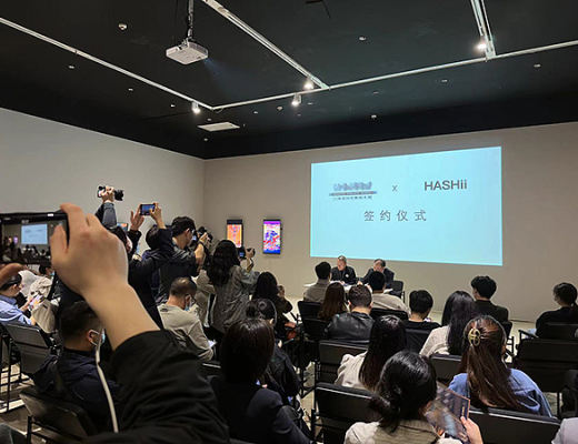 酷天下“跨链”加密艺术屏解决方案上海加密展受追捧