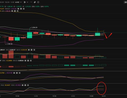 
      长路说币：11.20以太坊行情波段减缓  周末适合超短线
