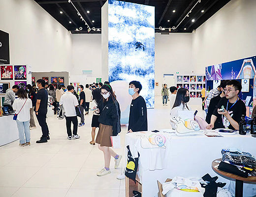 酷天下“跨链”加密艺术屏解决方案上海加密展受追捧