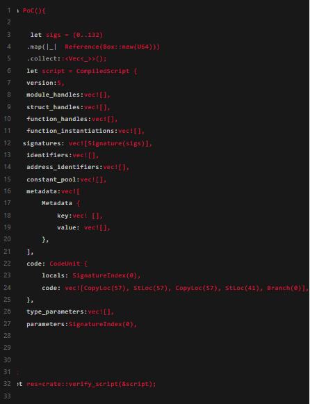 
      Numen Cyber独家发现move语言又一高危漏洞