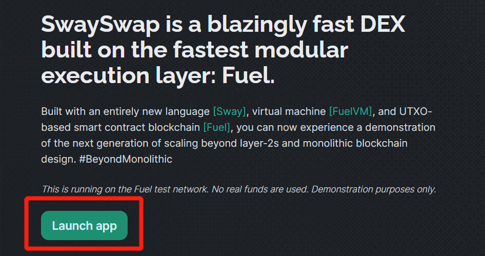 
      Blockchain Capital 领投 $8000万的模块化公链 Fuel 交互教程