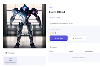 
      NFT也有“疯狂星期四” Lucci叒整了什么活01 暴风雨来临前的平静02 合成热潮来袭，Lucci大秀开场03 全民竞猜，Lucci后续怎么玩？