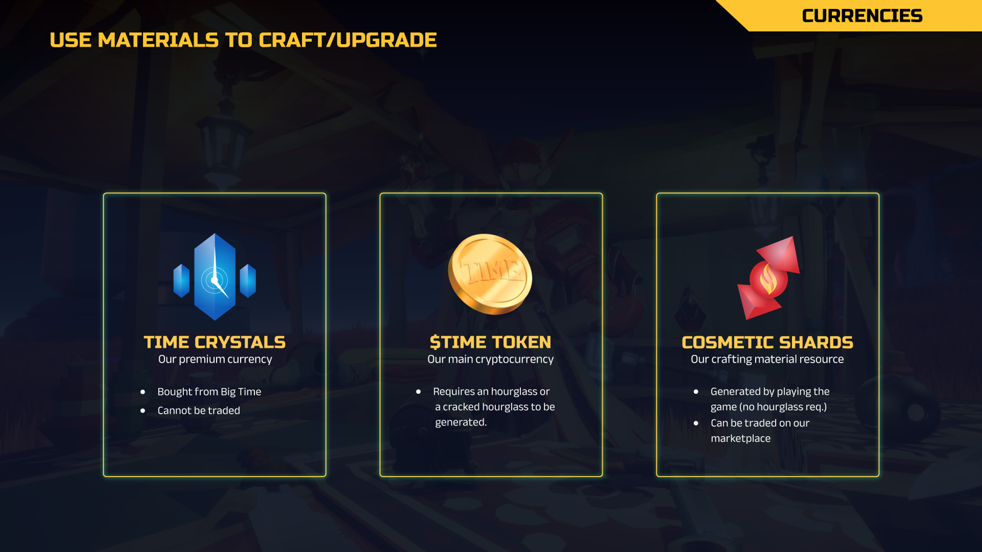 
      Big Time经济模型公布 —— 创新结合web2玩法 能否引领3A链游？