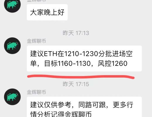 
      金辉：恭喜 ETH空单直播布局止盈50多个点 太给力了