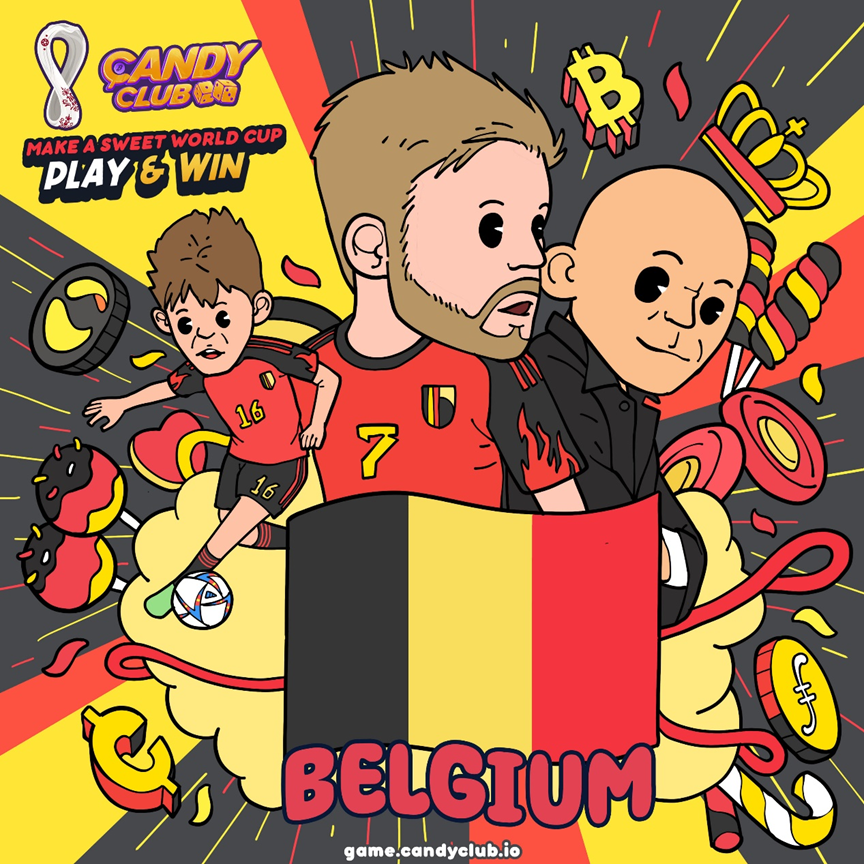 
      Candy Club卡塔尔世界杯漫画故事7-比利时：黄金时代