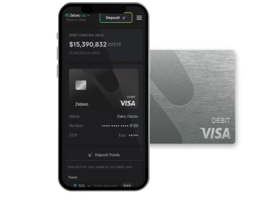 
      Zebec联合Visa推出实体借记卡持续利好生态 $ZBC表现强劲