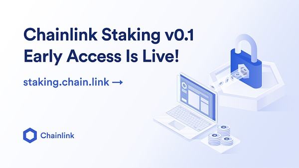 Chainlink v0.1权益质押正式开启