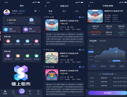 
      全球首家NFT数字藏品门户网 链上数通主推链上街市联动上线燃爆双引擎