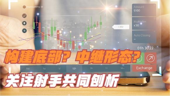 12.8BTC比特币 ETH以太坊行情分析 构建底部? 中继形态?