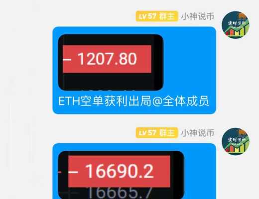 
      小神说币：太给力  BTC和ETH空单全部获利 恭喜