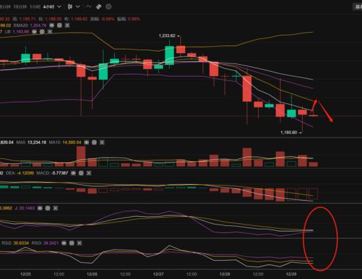 
      长路说币：12.29以太坊行情分析及操作策略推送