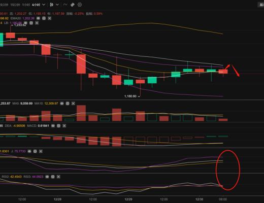 
      长路说币：12.30以太坊行情分析及操作策略推送
