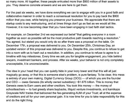 
      币圈再现“互撕”戏码 DCG手握60多万枚BTC 会成为开年首雷吗？