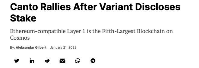 Alpha:一周六倍的 Canto 如何发现?