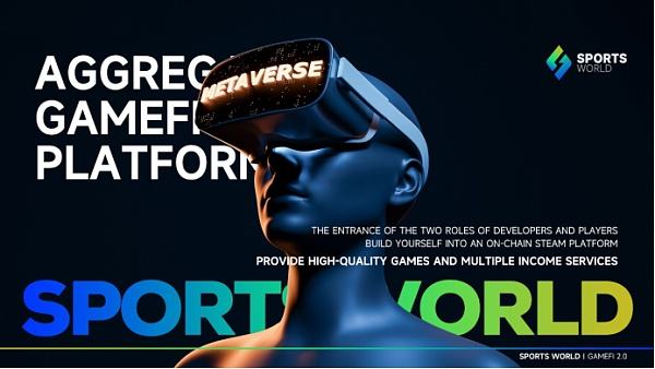 强势出击!SPORTS WORLD构建游戏与⾦融碰撞的元宇宙生态