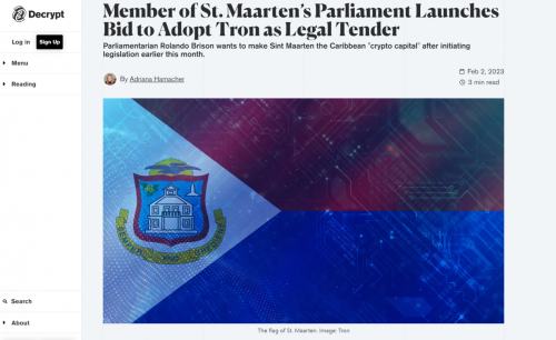 知名加密Decrypt:波场系代币