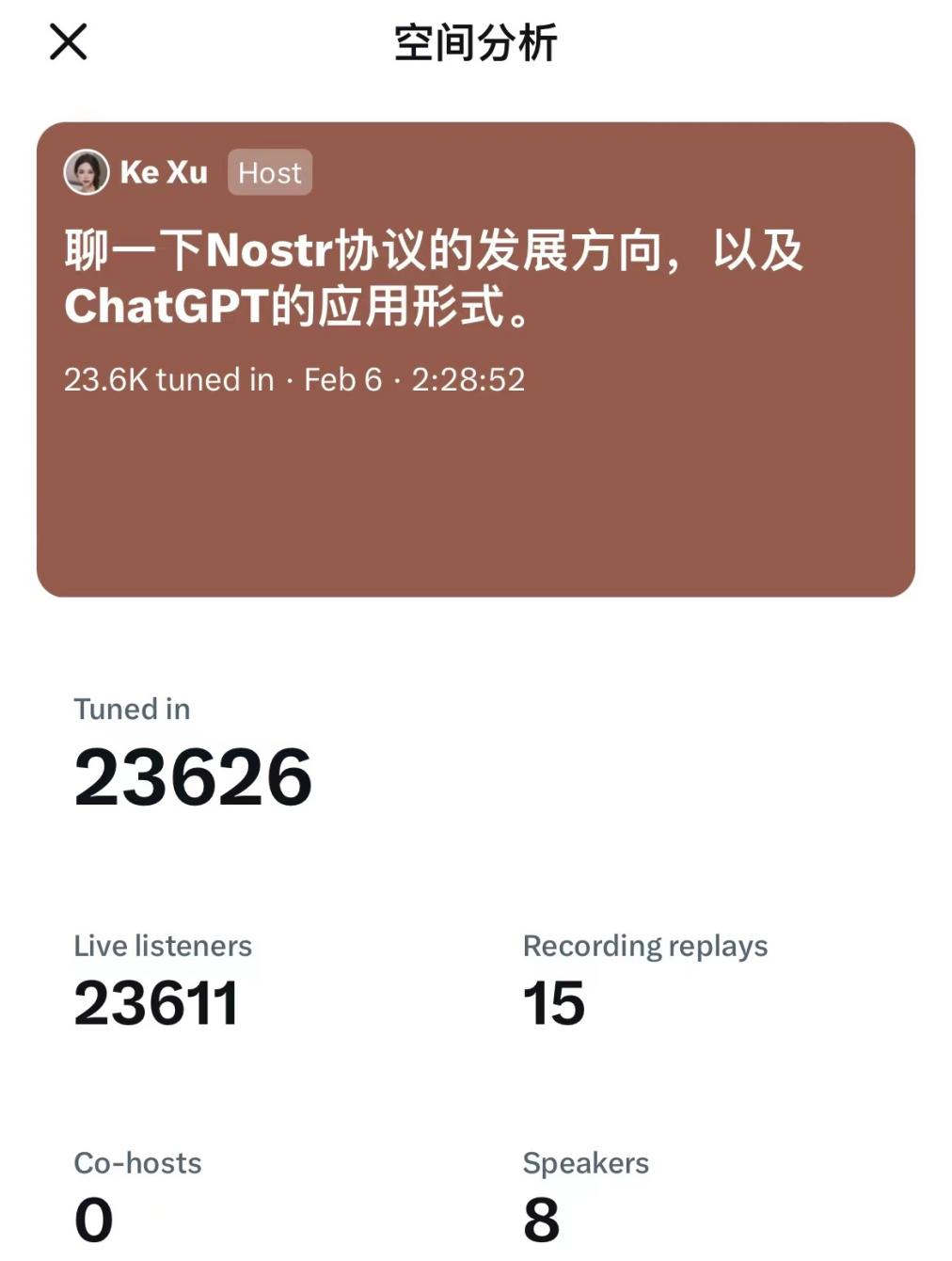
      Web3知名Young OG Developer徐可主持收听达2万人次：信息的去中心化将是必然发展方向