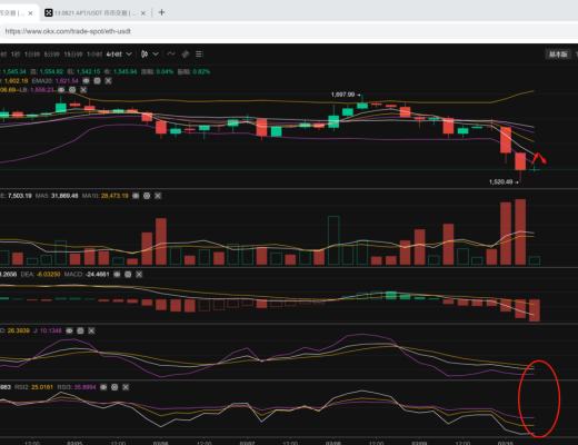 
      长路说币：2.10行情持续回踩  新一轮的下跌形成了吗啊？