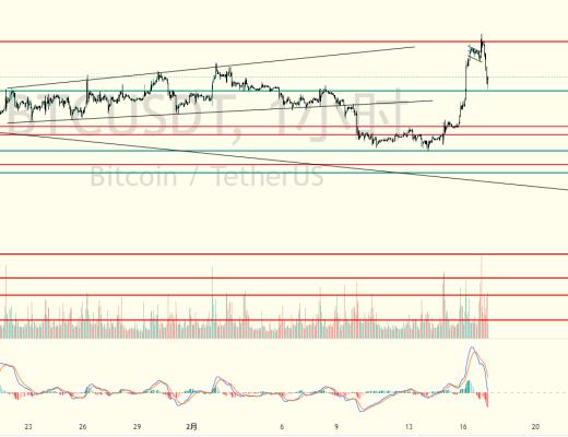 炒币养家:2.17比特币行情分析急跌是好事回踩继续布局多即可